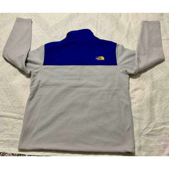 Men’s XL  The North Face Sun Rise 1/4 Zip Pullover Heather light  Gray blue new - Picture 5 of 7